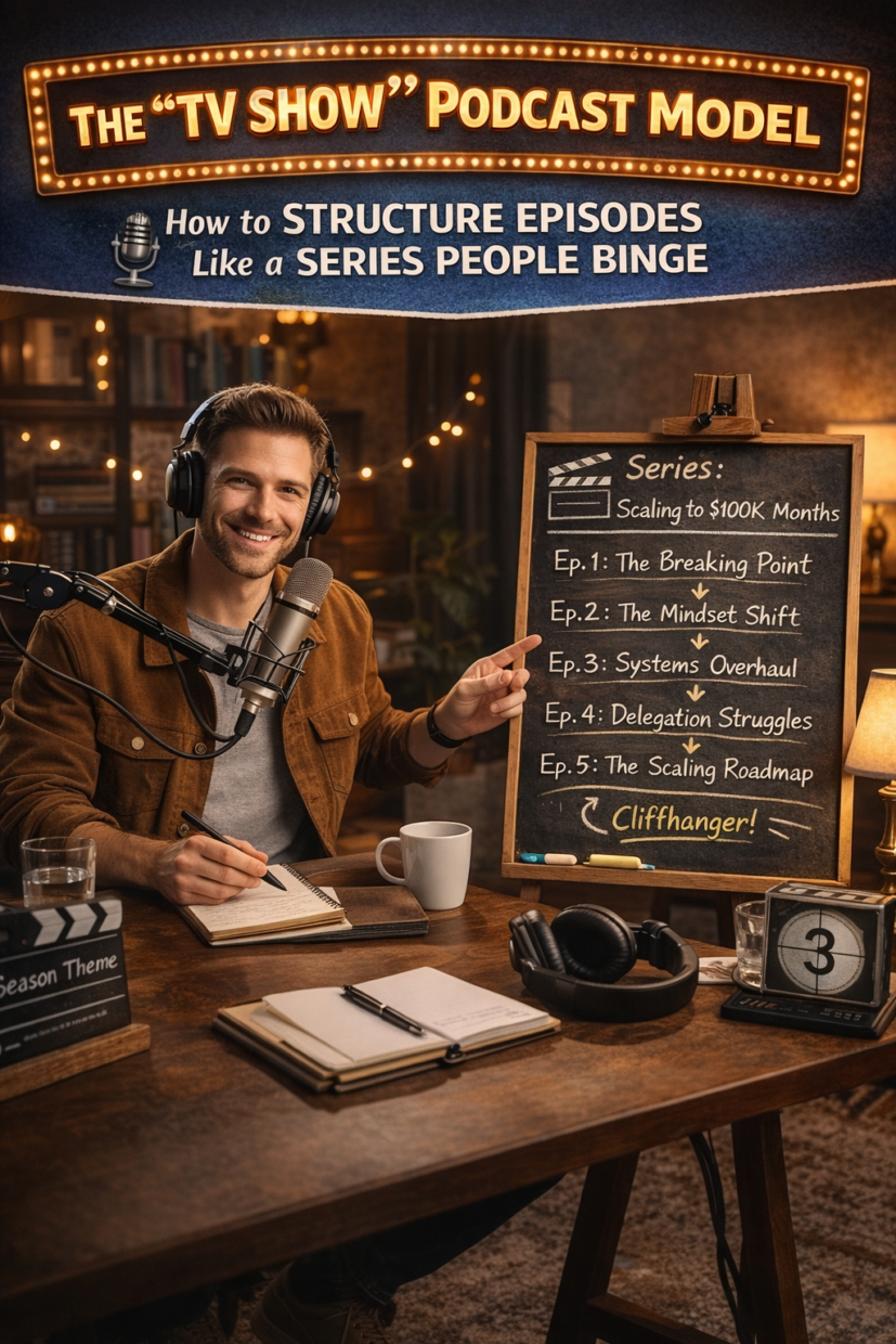 The 'TV Show' Podcast Model: How to Structure Episodes Like a Series People BingeThe 'TV Show' Podcast Model: How to Structure Episodes Like a Series People Binge